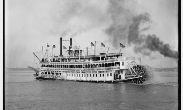A Streckfus steamer in 1910, the year that John Streckfus, Sr. (1856–1925) established the Streckfus Steamers company! John Streckfus started a steam packet business in the 1880s but transitioned his fleet to the river excursion business around the turn of the century. In 1907, he incorporated Streckfus Steamers to raise capital and expand his riverboat excursion business. The quality of this photograph is quite remarkable. Though it's not possible on FB, on the original downloaded image one can zoom right in and see the passangers enjoying their day out on board the steamer 20 Street scene, unknown location, between 1920 and 1926